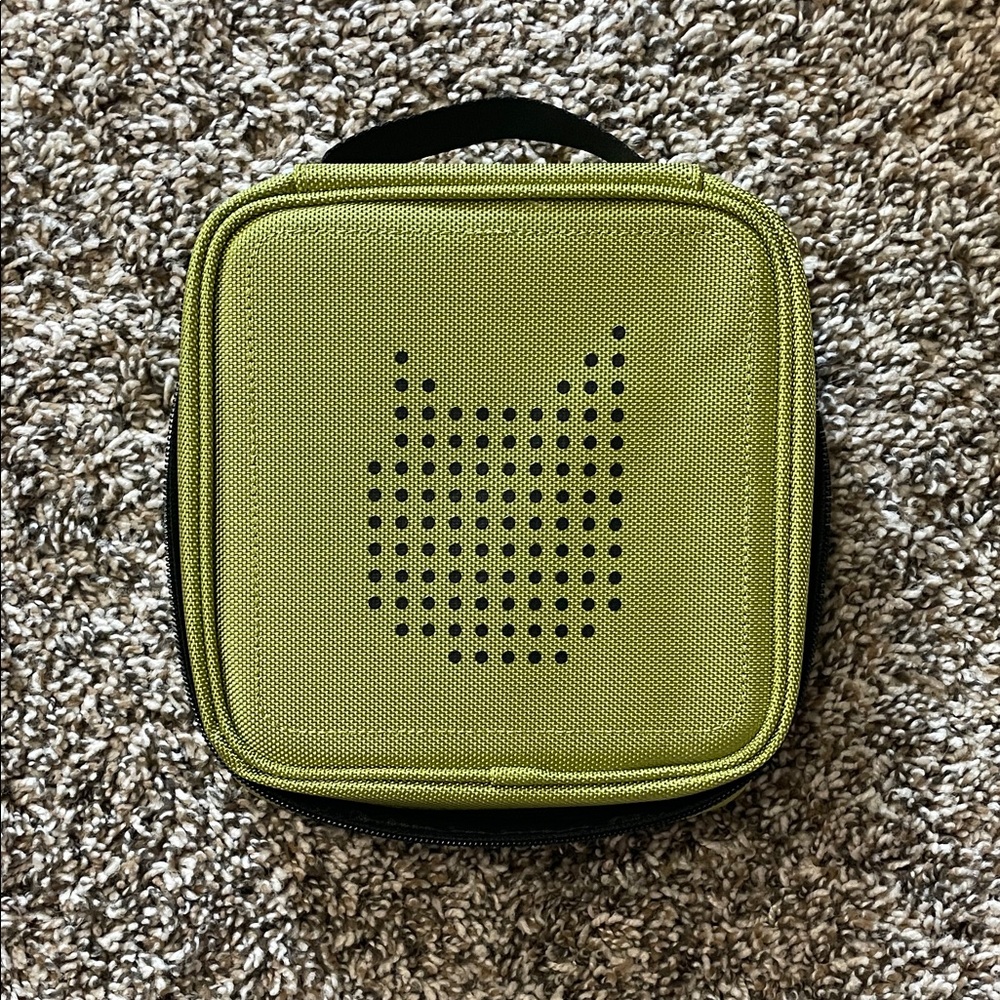 Green tonies carrying case